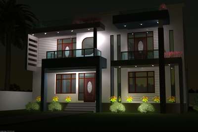 Exterior, Lighting Designs by Architect Kishan patel, Udaipur | Kolo