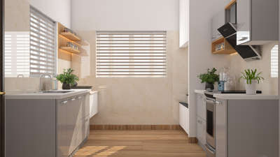 Kitchen, Storage, Window Designs by Interior Designer Sreereng c, Kottayam | Kolo