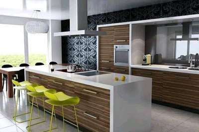 Kitchen, Furniture, Storage, Table Designs by Contractor Imran Saifi, Ghaziabad | Kolo