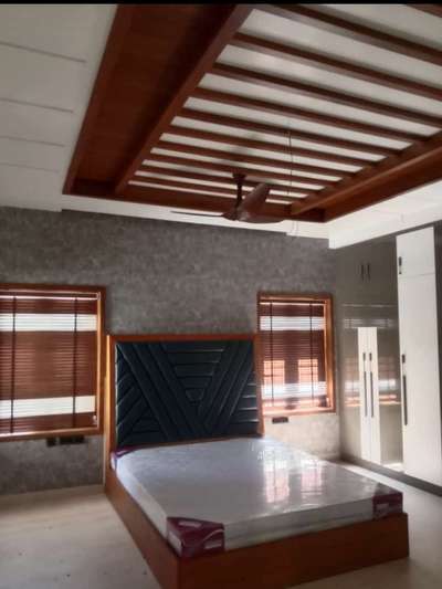 Bedroom, Furniture, Ceiling, Storage, Window Designs by Contractor Biju K V, Thrissur | Kolo