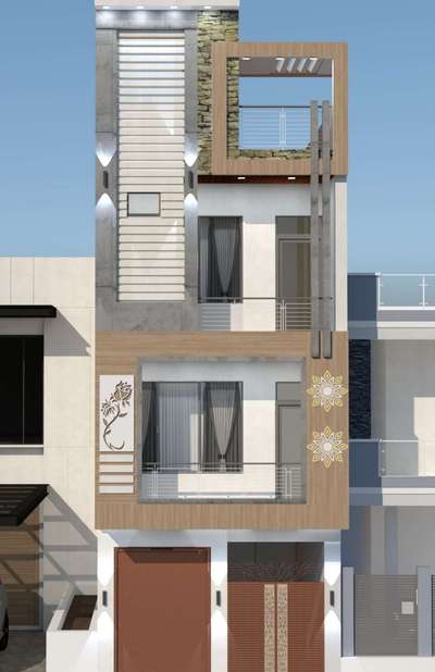 Exterior, Lighting Designs by Contractor Mandeep contractor , Rohtak | Kolo