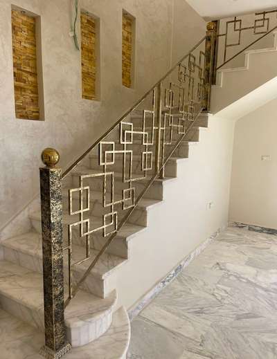 Staircase Designs by Building Supplies Nextin  Fabrication , Ghaziabad | Kolo