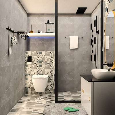 Bathroom Designs by Interior Designer shabnam jahan, Faridabad | Kolo