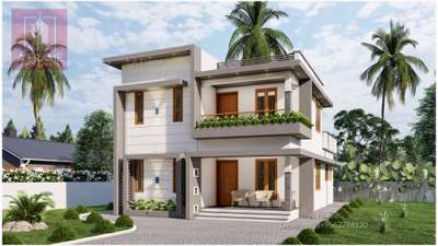 Exterior Designs by Civil Engineer Ajith Aramughan -A FRAME Developers , Thiruvananthapuram | Kolo