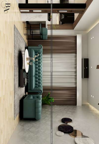 Furniture, Lighting, Living, Table, Wall Designs by Interior Designer ibrahim badusha, Thrissur | Kolo