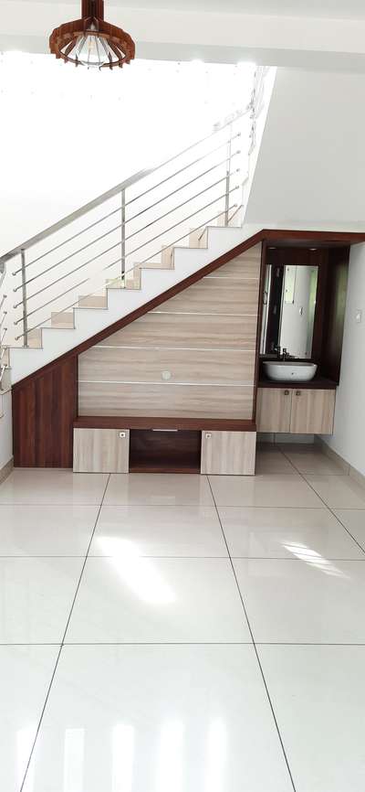 Dining, Flooring, Staircase, Storage Designs by Carpenter Sumesh p s, Thrissur | Kolo