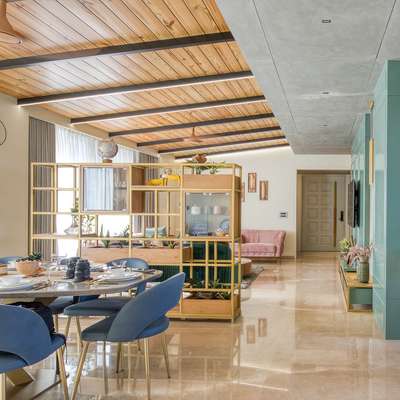 Dining, Furniture, Storage, Table, Ceiling Designs by Interior Designer shajahan shan, Thrissur | Kolo