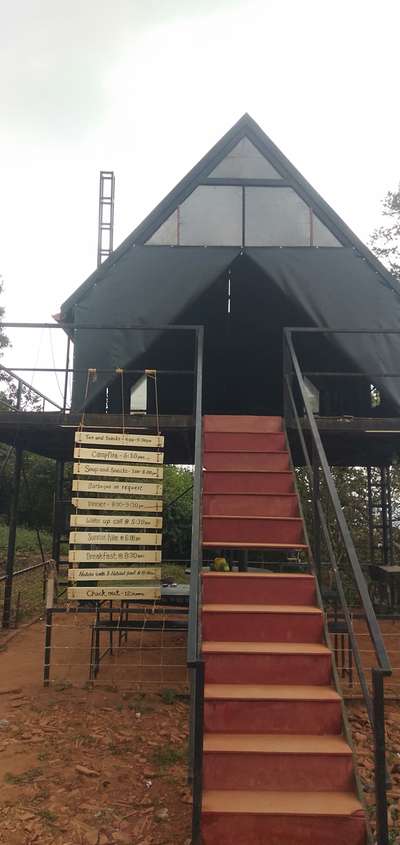 Staircase Designs by Carpenter Vincent Erumakkolly, Wayanad | Kolo