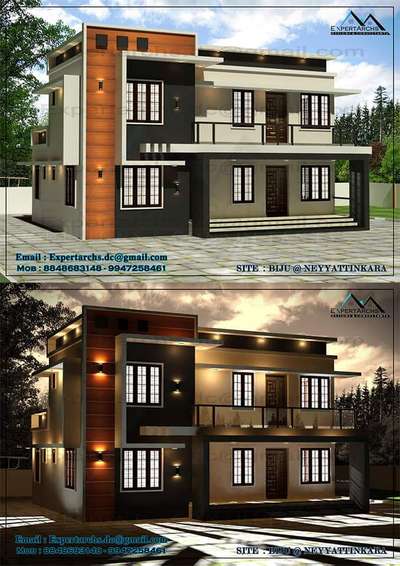 Exterior, Lighting Designs by 3D & CAD Midhun Das, Thiruvananthapuram | Kolo