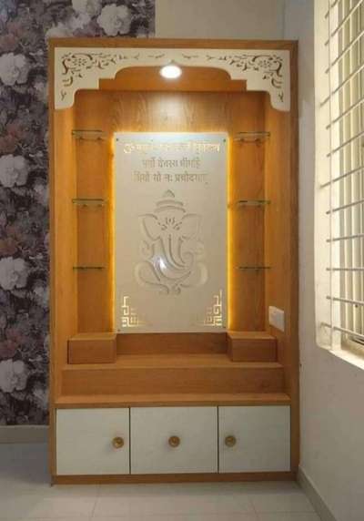 Prayer Room, Storage Designs by Carpenter S P  Munish Shrama, Gautam Buddh Nagar | Kolo
