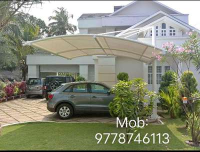 Exterior Designs by Fabrication & Welding Concepts  Tensile Roofing, Kozhikode | Kolo