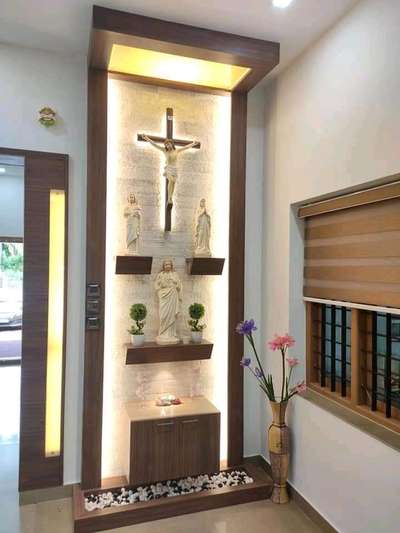 Prayer Room Designs by Interior Designer joseph nixon, Ernakulam | Kolo