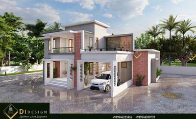 Exterior Designs by Civil Engineer Didesign Ar, Kannur | Kolo