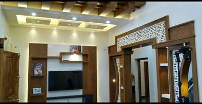 Ceiling, Lighting, Living, Storage Designs by Painting Works Prakash chungath, Palakkad | Kolo