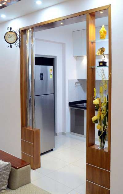 Kitchen, Storage Designs by Interior Designer Rajeev pk Rajeev, Thrissur | Kolo