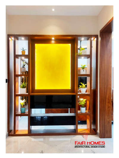 Living, Lighting, Storage Designs by Interior Designer Fairhomes Interiors, Ernakulam | Kolo