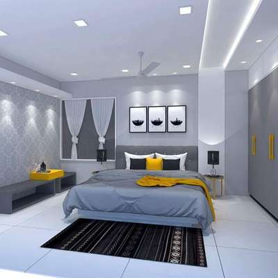 Furniture, Lighting, Storage, Bedroom Designs by Interior Designer designer interior  9744285839, Malappuram | Kolo