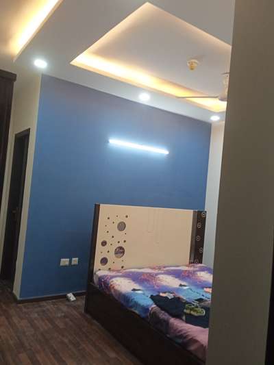 Bedroom, Furniture, Lighting, Ceiling, Wall Designs by Painting Works mohd kamil  best peintar, Gurugram | Kolo