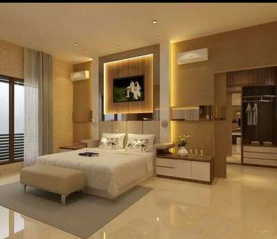 Furniture, Bedroom, Storage, Wall Designs by Contractor AS ASSOCIATES  BUILDERS , Bhopal | Kolo