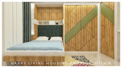 Bedroom, Furniture, Storage Designs by 3D & CAD Burhan Abid, Ujjain | Kolo