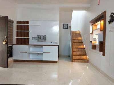 Lighting, Living, Staircase, Storage Designs by Carpenter Prasanth Sargha, Kozhikode | Kolo