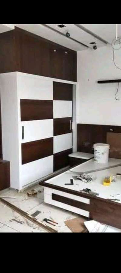 Storage, Bedroom, Wall, Furniture Designs by Carpenter Kamlesh furniture, Bhopal | Kolo