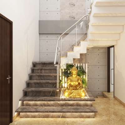 Staircase Designs by Architect Ritica Bhasin, Ghaziabad | Kolo