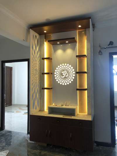 Prayer Room, Storage Designs by Carpenter jai bholenath  pvt Ltd , Jaipur | Kolo