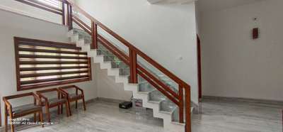 Staircase, Furniture Designs by Carpenter Saneesh Kumar, Kannur | Kolo
