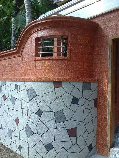 Wall Designs by Contractor Deepam builders , Pathanamthitta | Kolo