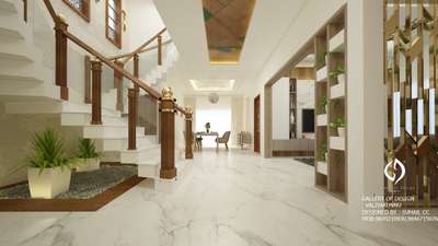 Flooring, Staircase, Home Decor Designs by Contractor Welcome Real Estate, Malappuram | Kolo