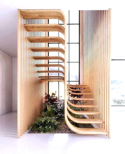 Staircase Designs by Architect ARSHAK , Palakkad | Kolo
