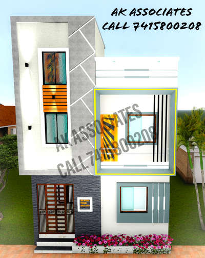 Exterior Designs by Civil Engineer AK ASSOCIATES, Indore | Kolo