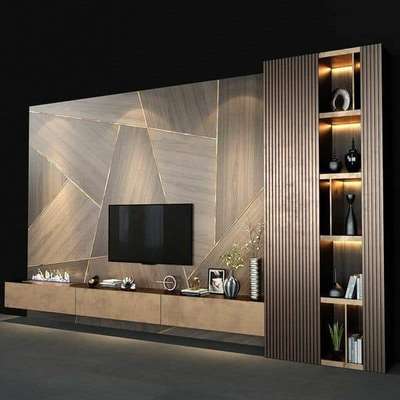Lighting, Living, Storage Designs by Carpenter Mohd Aazam, Malappuram | Kolo