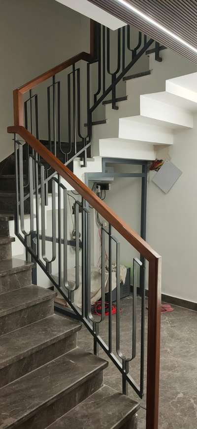 Staircase Designs by Fabrication & Welding Aadil Saifi, Panipat | Kolo