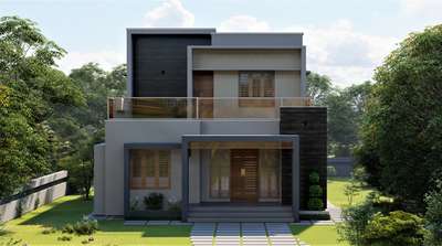 Exterior, Outdoor Designs by Civil Engineer SUVOTec Design, Thiruvananthapuram | Kolo