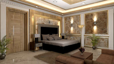 Furniture, Bedroom, Lighting, Storage Designs by Interior Designer Riyas Abdul, Thrissur | Kolo