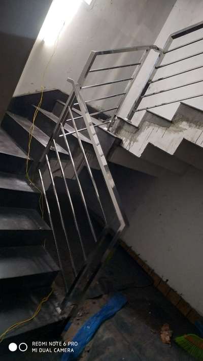Staircase Designs by Civil Engineer Raghesh SH, Kottayam | Kolo