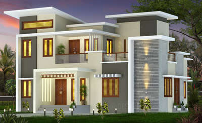 Exterior Designs by Contractor manikandan Kandappadi, Malappuram | Kolo