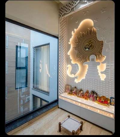 Lighting, Prayer Room, Storage Designs by Interior Designer zubair Qureshi, Ghaziabad | Kolo