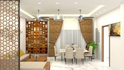 Dining, Furniture, Table, Lighting, Living Designs by Interior Designer Gunjan Deshma, Jaipur | Kolo
