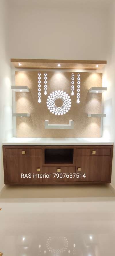 Lighting, Prayer Room, Storage Designs by Interior Designer RAS interior , Palakkad | Kolo