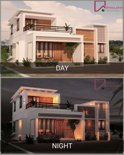 Exterior, Roof, Lighting, Outdoor, Home Decor Designs by 3D & CAD Shibil Muhammed, Palakkad | Kolo