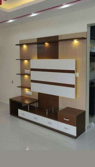 Lighting, Living, Storage Designs by Carpenter Mohd salim, Noida | Kolo