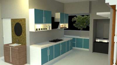 Kitchen, Storage Designs by Interior Designer Roshin Kp, Kannur | Kolo