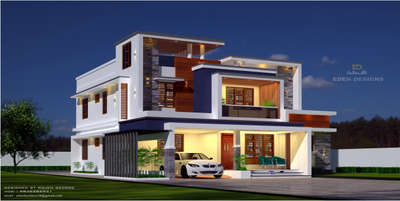 Exterior, Lighting Designs by 3D & CAD EDEN DESINGS, Kottayam | Kolo