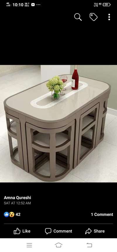 Dining, Furniture, Table Designs by Interior Designer naseem saifi, Ghaziabad | Kolo