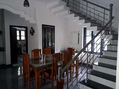 Staircase, Dining Designs by Contractor sajan k james  സൂര്യ ബിൽഡേഴ്സ്, Wayanad | Kolo
