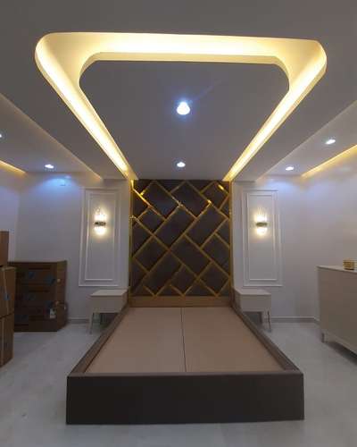 Bedroom, Storage, Furniture, Ceiling, Wall Designs by Interior Designer Md Hashim, Delhi | Kolo