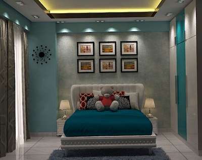 Bedroom, Furniture, Lighting, Storage Designs by Interior Designer AKANKSHA SHARMA, Noida | Kolo